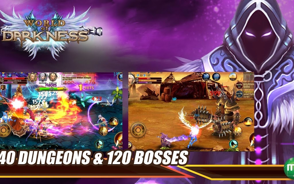 World of Darkness v1.6.0 Apk + Datos SD (Mod CD Skill/Move speed)